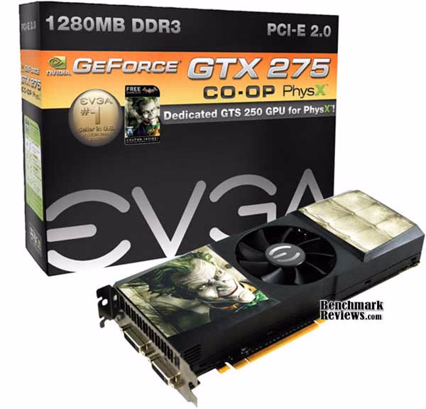 EVGA gtx275 Coop Physx