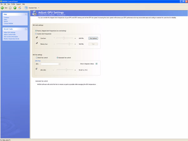 NVIDIA Control Panel