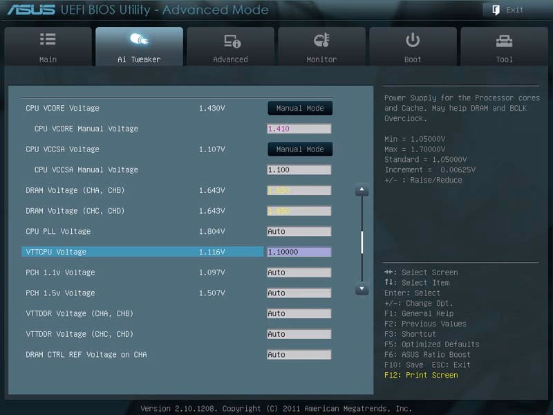Intel X79 Motherboard Overclocking Guide EUFI BIOS Screenshots