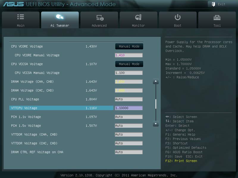 Intel X79 Motherboard Overclocking Guide EUFI BIOS Screenshots