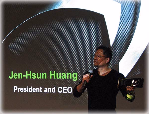 Jen Hsun Huang NVIDIA Editors Day