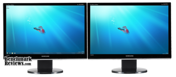 Dual Monitor Samsung 2693HM LCD Monitor Windows7
