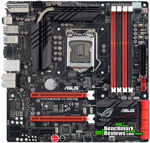 ASUS ROG MAXIMUS VI GENE Intel Z87 Motherboard