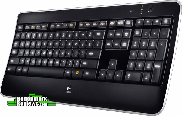 Logitech Wireless Illuminated Keyboard K800