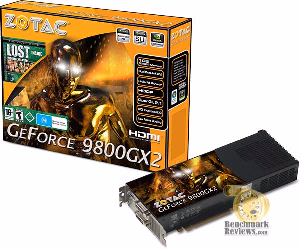 ZOTAC Announces GeForce 9800GX2 based Graphics Card
