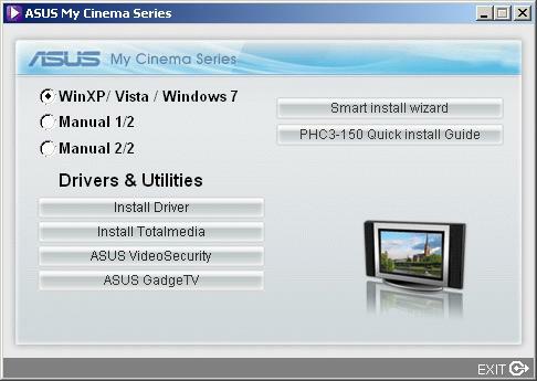 ASUS MY CINEMA-PHC3-150 Combo TV-Tuner Card