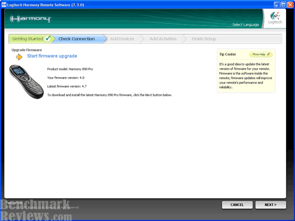 Logitech Harmony 890 Pro Advanced Universal Remote