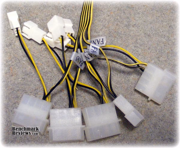 NZXT Sentry 2 Touchscreen Fan, connectors