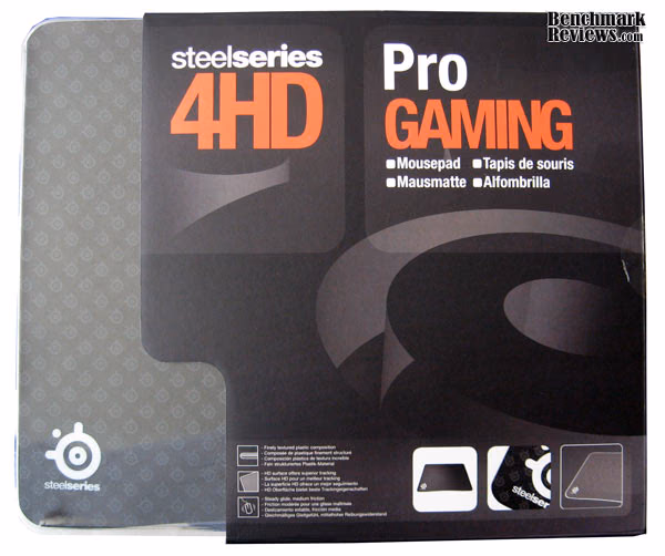 Steelseries 4HD Mousepad Top Boxed