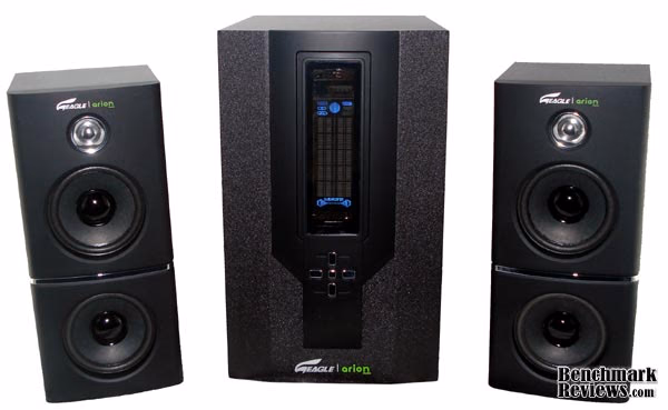 Eagle Arion ET-AR504LR-BK 2.1 Soundstage Speakers