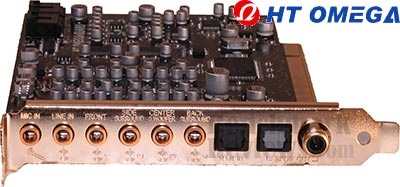 HT OMEGA CLARO 7.1 Channel 24-bit 192KHz PCI Sound Card