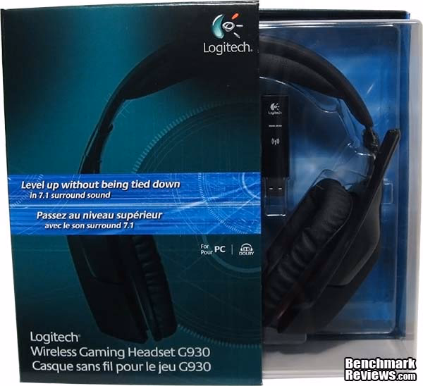 Logitech G930, box