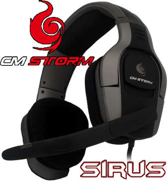 CM Storm Sirus 5.1 Surround Sound Gaming Headset