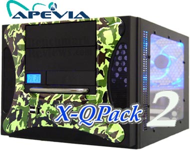 Apevia X-Qpack 2 CM500 Camouflage SFF Case