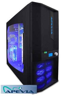 Apevia X-Jupiter Jr G Mid Tower ATX Case