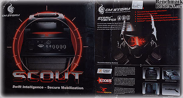 CM Storm Scout, box