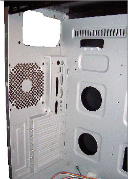 Logisys CS51WBK Black ATX Window Case
