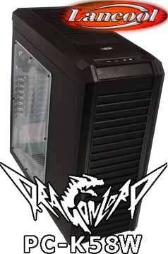 LanCool PC-K58W Mid-Tower Computer Case