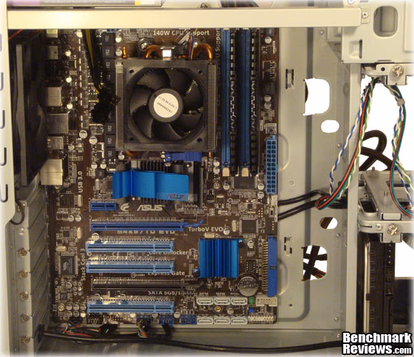 Antec SonataIV Interior Mobo, installed
