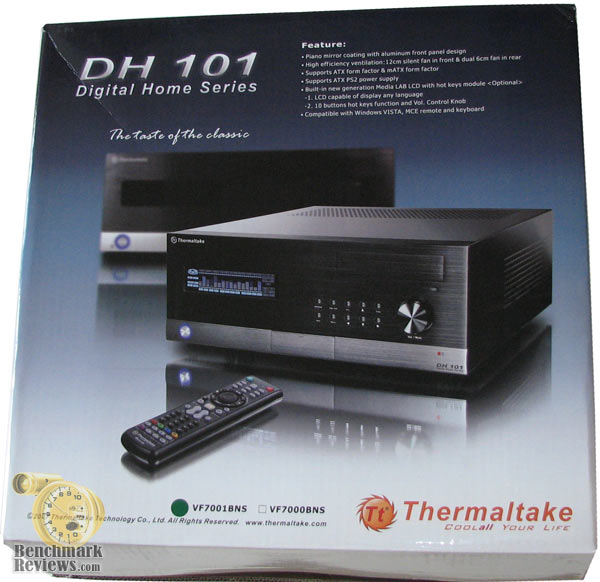 Thermaltake DH101 HTPC ATX Case VF7001BNS