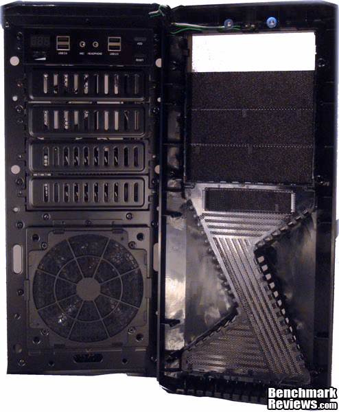 Zalman Z9Plus Exterior Front, open