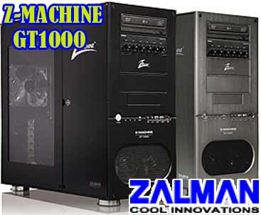Zalman GT1000 Black High-End Gaming Mid-Tower ATX Case 