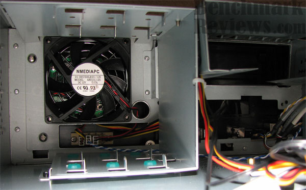 Hard Drive Mounts and Cooling Fan