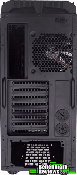 Thermaltake Overseer RX I Case, rear view