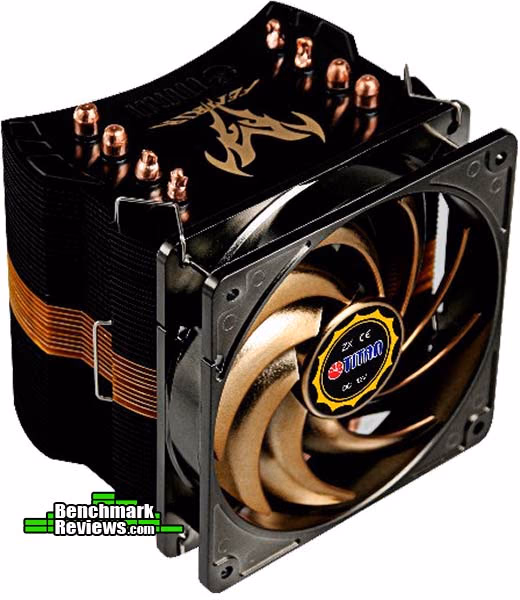 TITAN EVO NK85TZ CS2 Heatsink, corner view