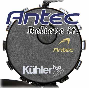 antec kuhler h2o 620 cpu cooler