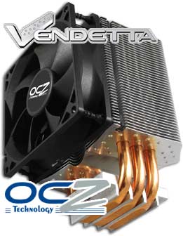 OCZ Vendetta Exposed HDT CPU Cooler OCZTVEND