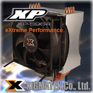 Xigmatek XP-S964 Copper Heatpipe 92mm CPU Cooler 