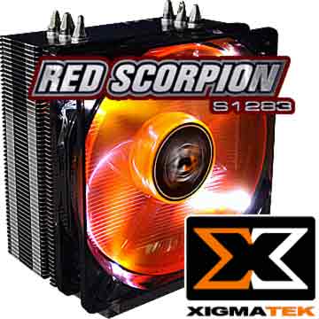 Xigmatek Red Scorpion S1283 HDT CPU Cooler CAC-SXHH3-U03