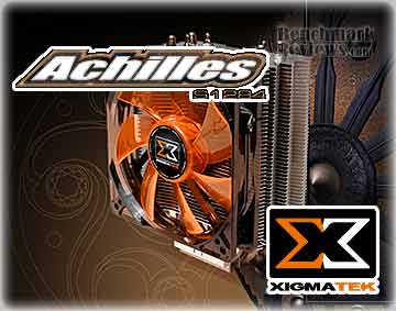 Xigmatek Achilles S1284 HDT CPU Cooler CAC-SXHH4-U02 Performance Test Product Review