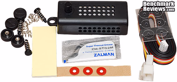 ZALMAN VF3000A VGA Cooler, accessories