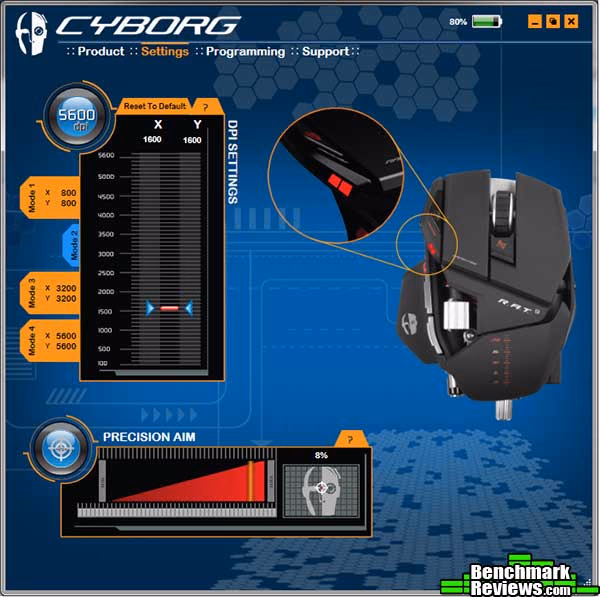Mad Catz Cyborg Rat 9 software1