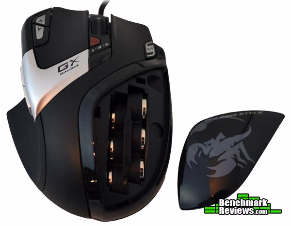 Genius DeathTaker USB Left Weights Placed