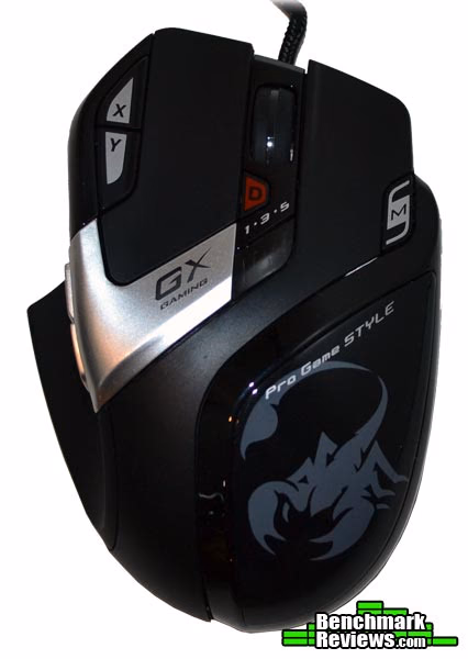 Genius DeathTaker USB TopDown View