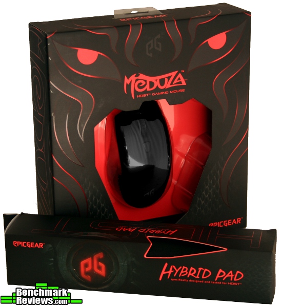 Epic Gear Meduza Gaming Mouse and Hybrid Pad