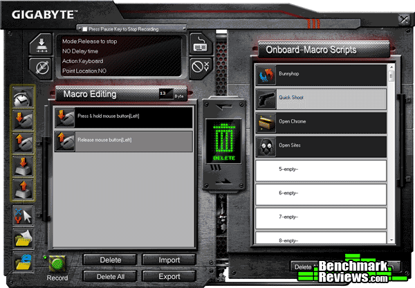 Gigabyte Aivia K8100 Keyboard