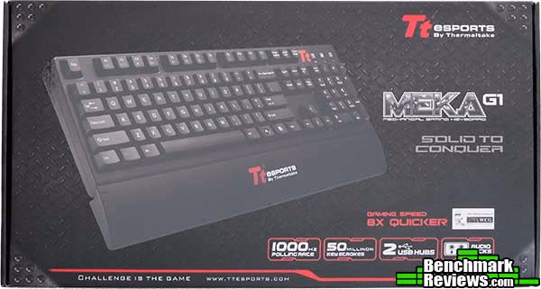 Thermaltake MEKA G1 Mechanical Keyboard, box