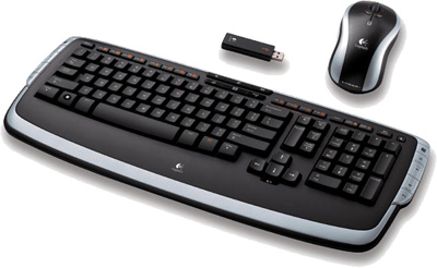 Logitech Cordless Desktop LX 710 Keyboard & Laser Mouse