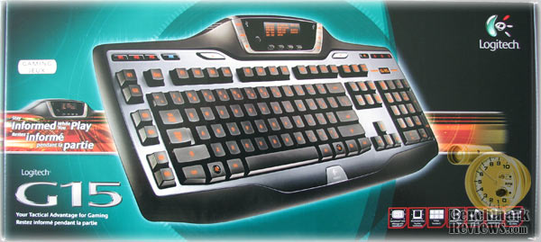 Logitech G15 2007 Programmable LCD Gaming Keyboard 920-000379