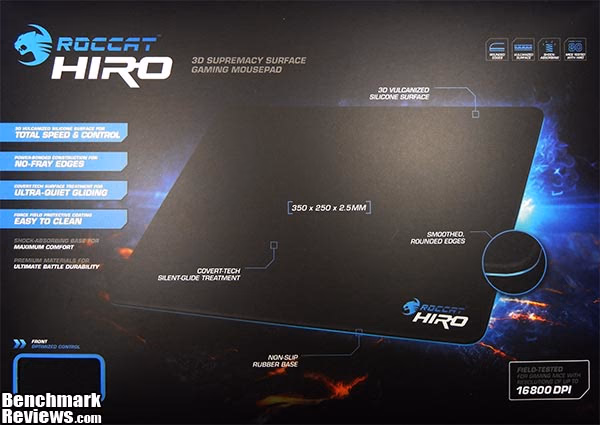 ROCCAT Hiro 3D Surface Mousepad, box