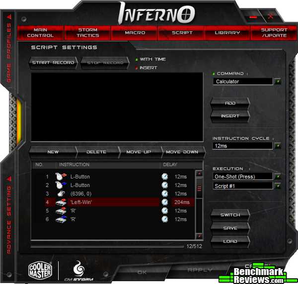 CM Storm Inferno Laser Gaming Mouse SGM-4000-KLLN1-GP