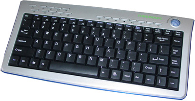 nMedia MCESKB 2.4GHz Wireless Slim Trackball Keyboard