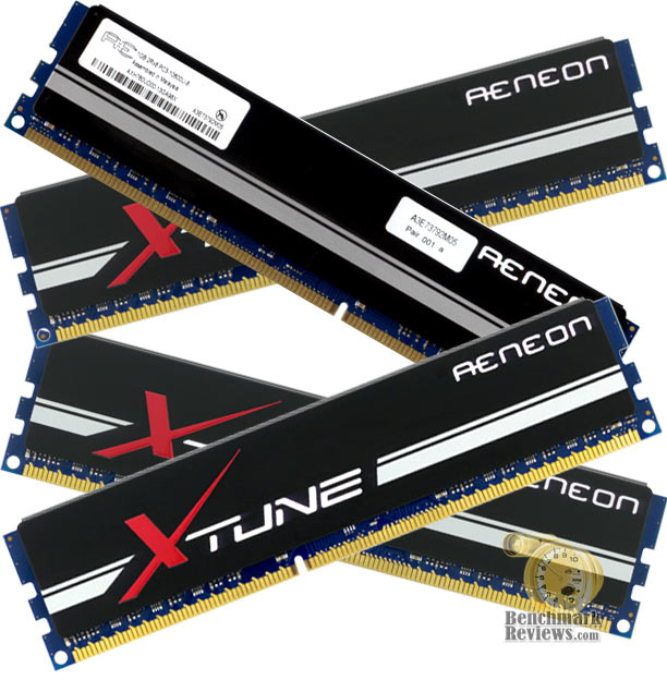 Aeneon PC3-10666 CL8-8-8-15 AXH760UD00-13GA98X DDR3 1333MHz 1.5V 2x1GB RAM Kit