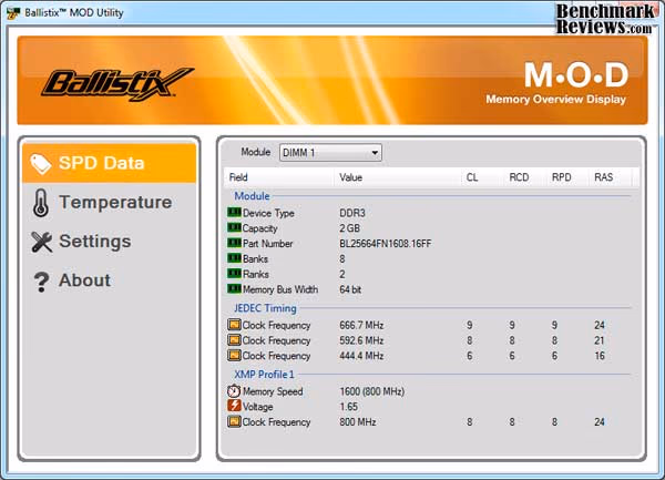 Crucial Ballistix MOD1