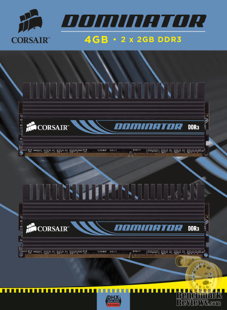 Corsair Dominator PC3-14400 DDR3 1800MHz 2GB RAM Kit TWIN3X2048-1800C7DF G 