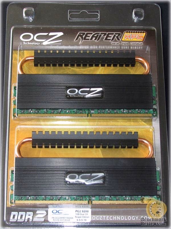 OCZ Reaper HPC PC2-9200 DDR2 1150MHz RAM Kit OCZ2RPR11502GK 